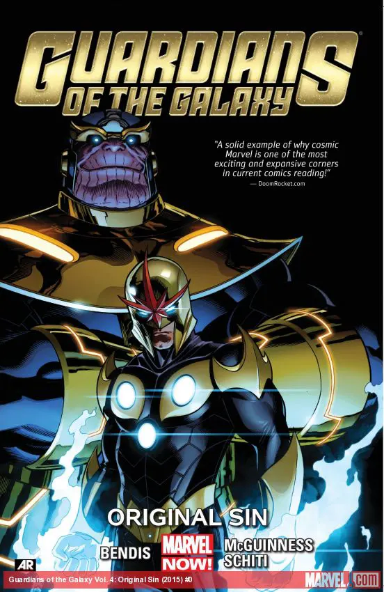 Guardians of the Galaxy Vol. 4: Original Sin (Trade Paperback)