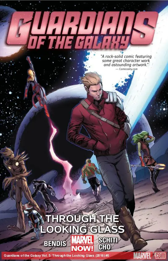 Guardians of the Galaxy Vol. 5: Through the Looking Glass (Trade Paperback)