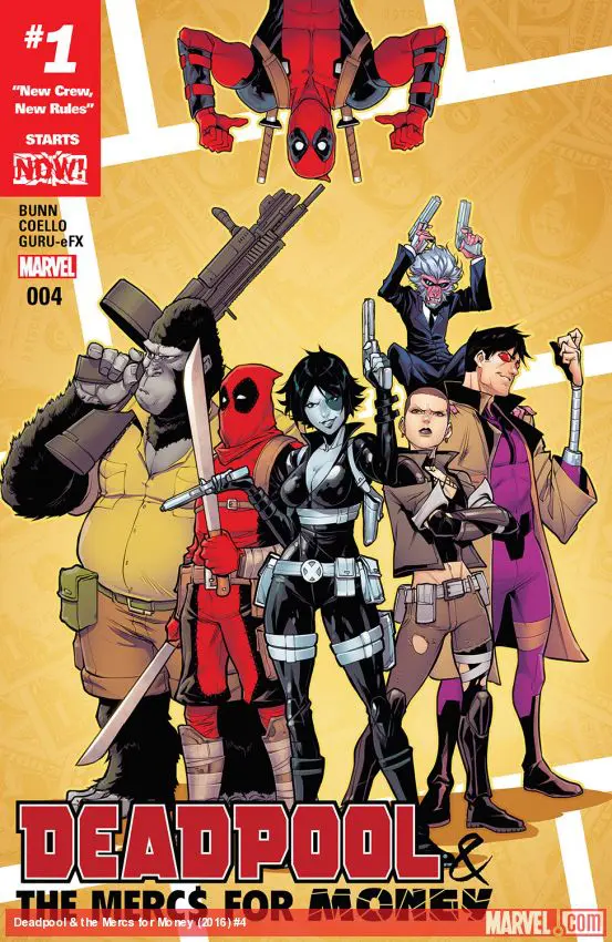 Deadpool & the Mercs for Money (2016) #4