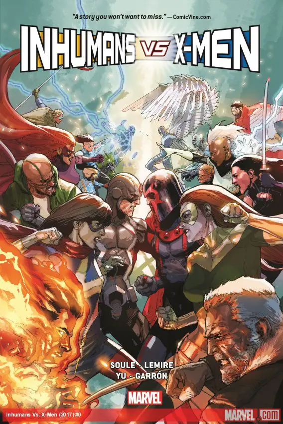 INHUMANS VS. X-MEN HC (Trade Paperback)