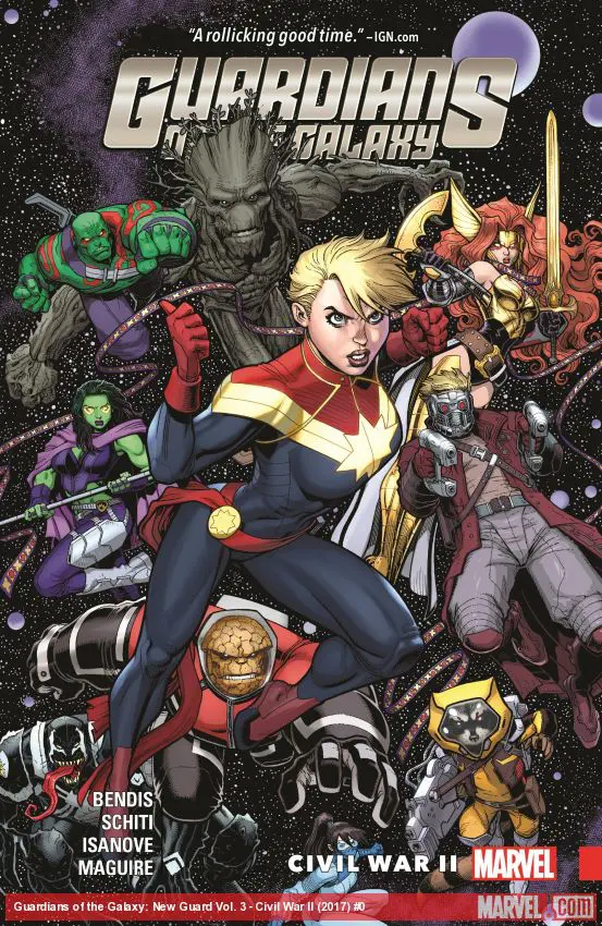 GUARDIANS OF THE GALAXY: NEW GUARD VOL. 3 - CIVIL WAR II TPB (Trade Paperback)