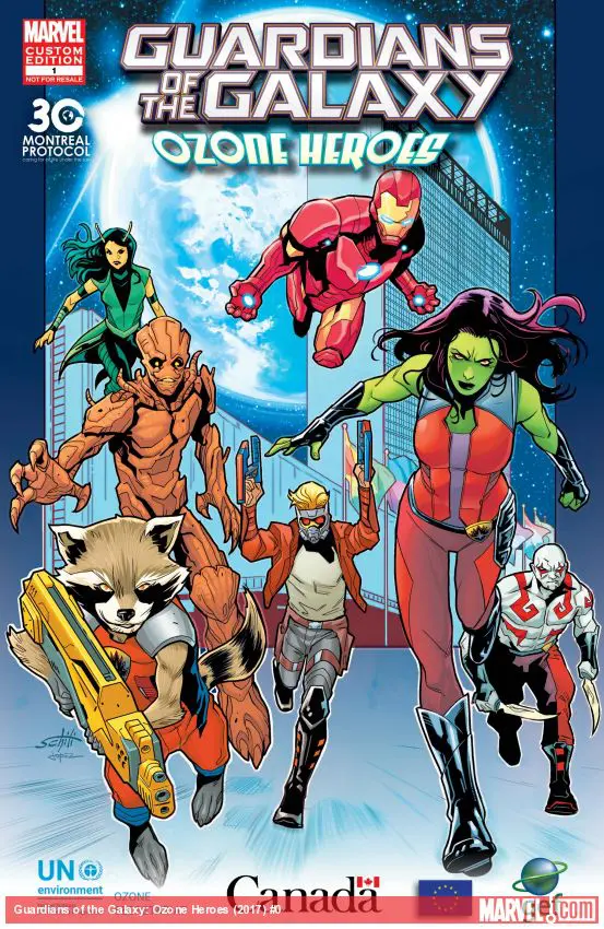 Guardians of the Galaxy: Ozone Heroes (2017) #1