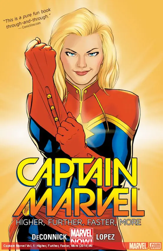 Captain Marvel Vol. 1: Higher, Further, Faster, More (Trade Paperback)