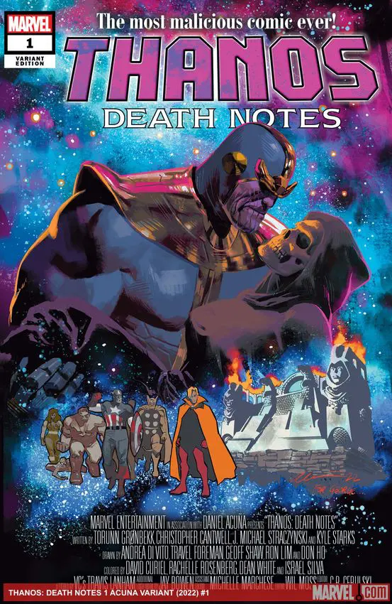 Thanos: Death Notes (2022) #1 (Variant)