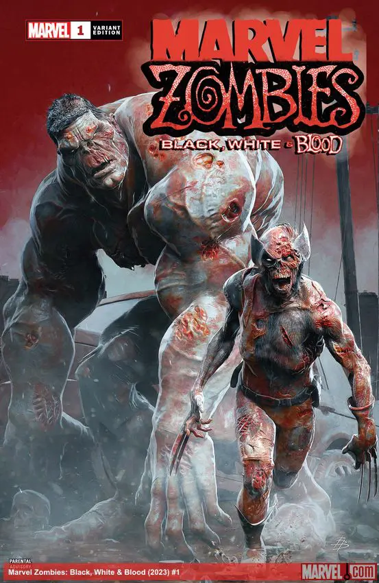 Marvel Zombies: Black, White & Blood (2023) #1 (Variant)