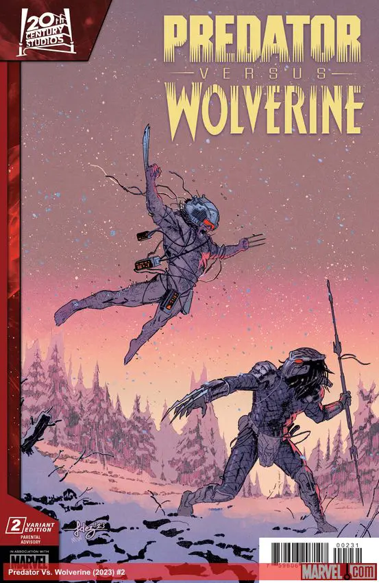 Predator Vs. Wolverine (2023) #2 (Variant)