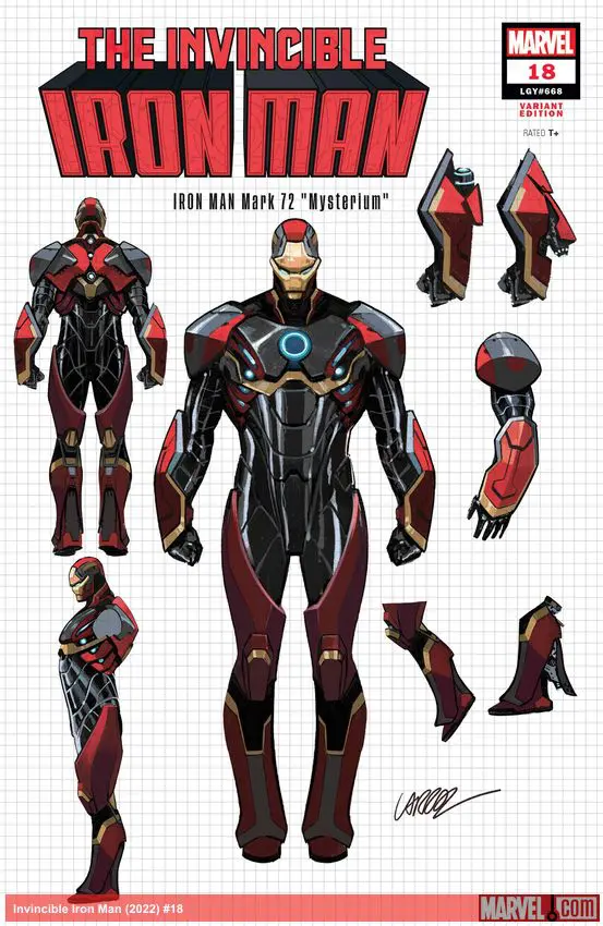 Invincible Iron Man (2022) #18 (Variant)