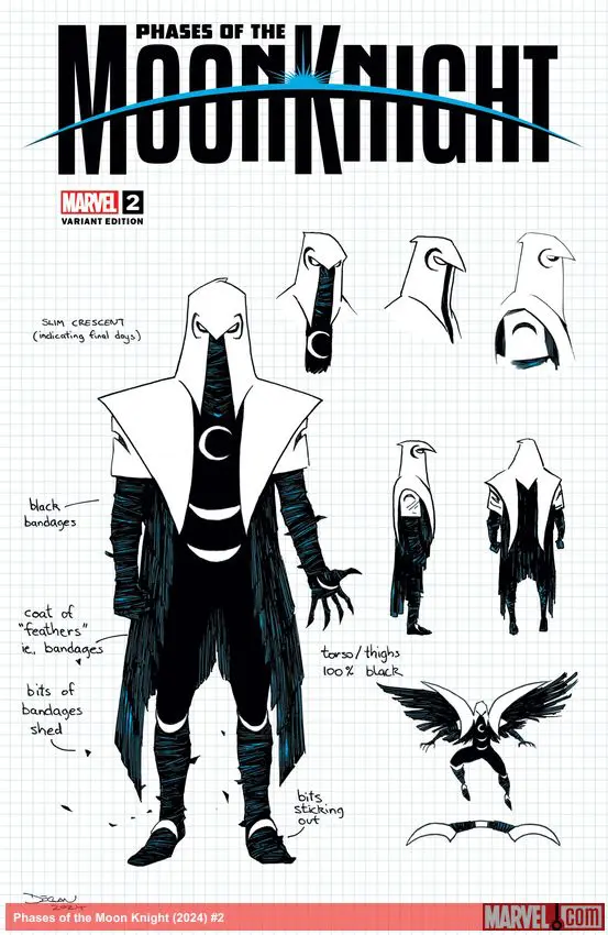 Phases of the Moon Knight (2024) #2 (Variant)