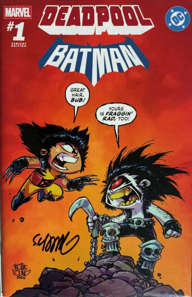 Deadpool/Batman (2025) #1 (Skottie young Variant exclusive)