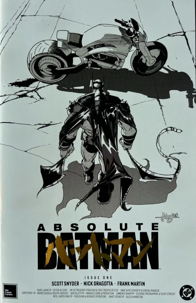 Absolute Batman (2024) #1 (4th Printing Javier Fernandez Variant)