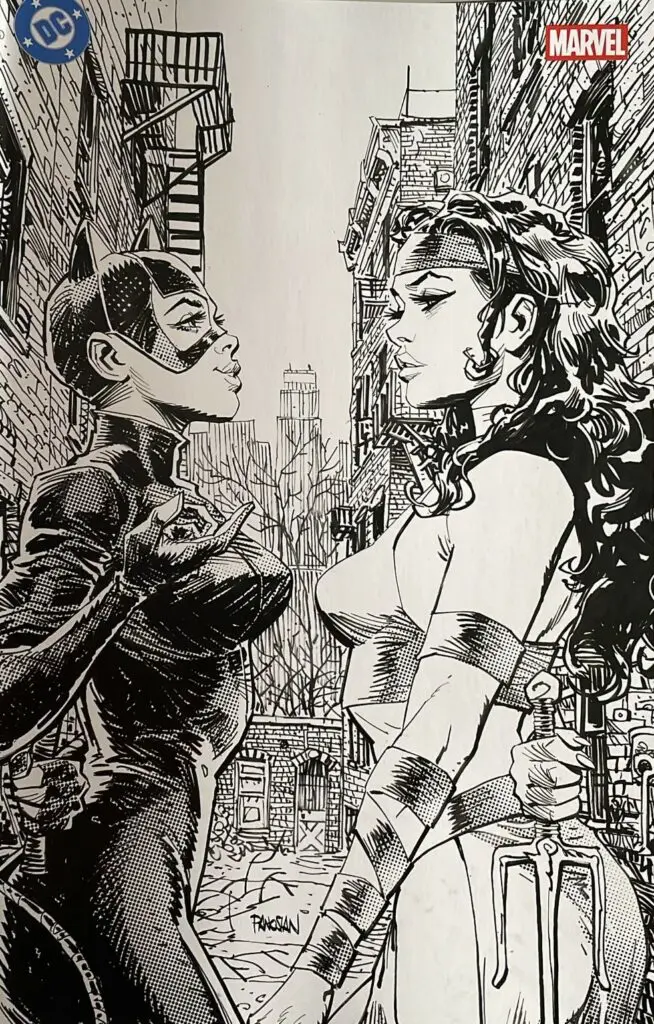 Batman/Deadpool (2025) #1 (Variant Dan Panosian B&W)