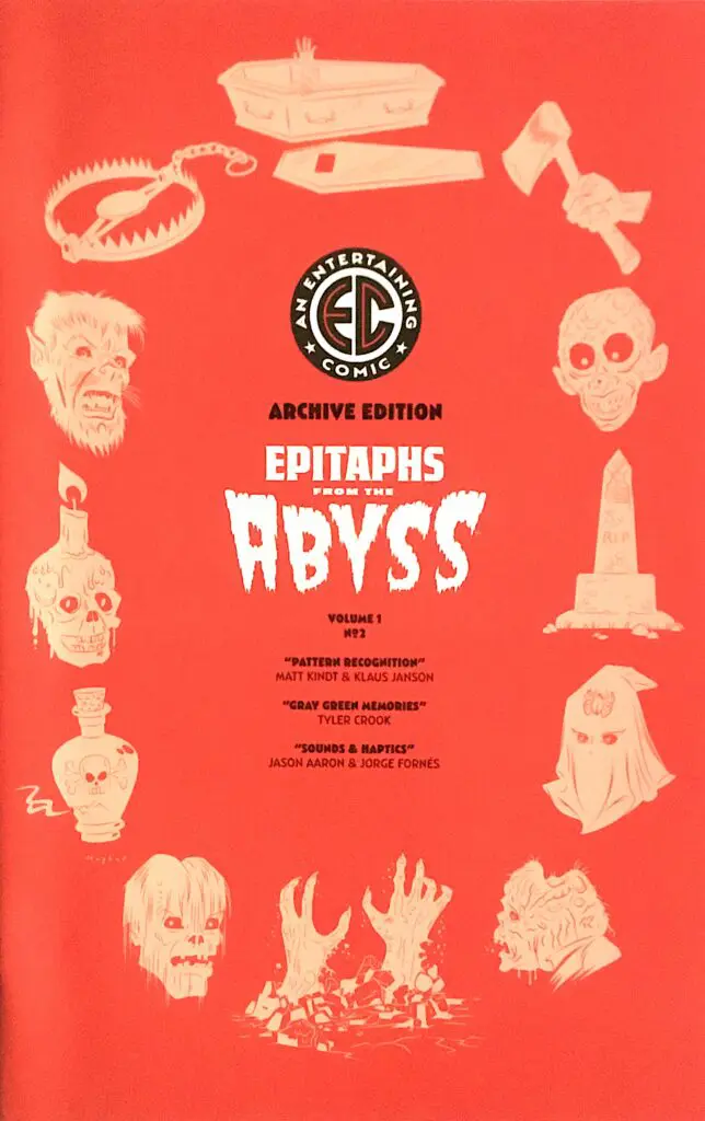 Epitaphs From The Abyss #2 (1:50 Rian Hughes Variant)