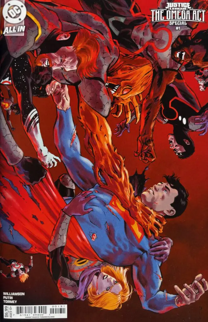 Justice League the Omega Act Special One Shot (2025) #1 (Fernando Blanco Variant)