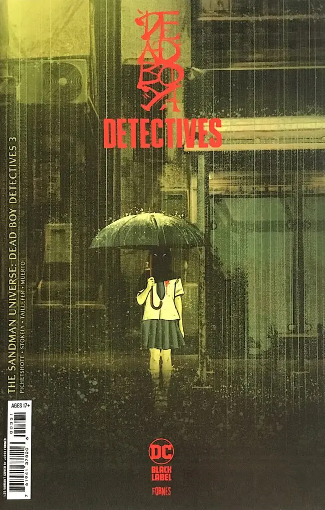 The Sandman Universe Dead Boy Detectives #3 (1:25 Jorge fornes)