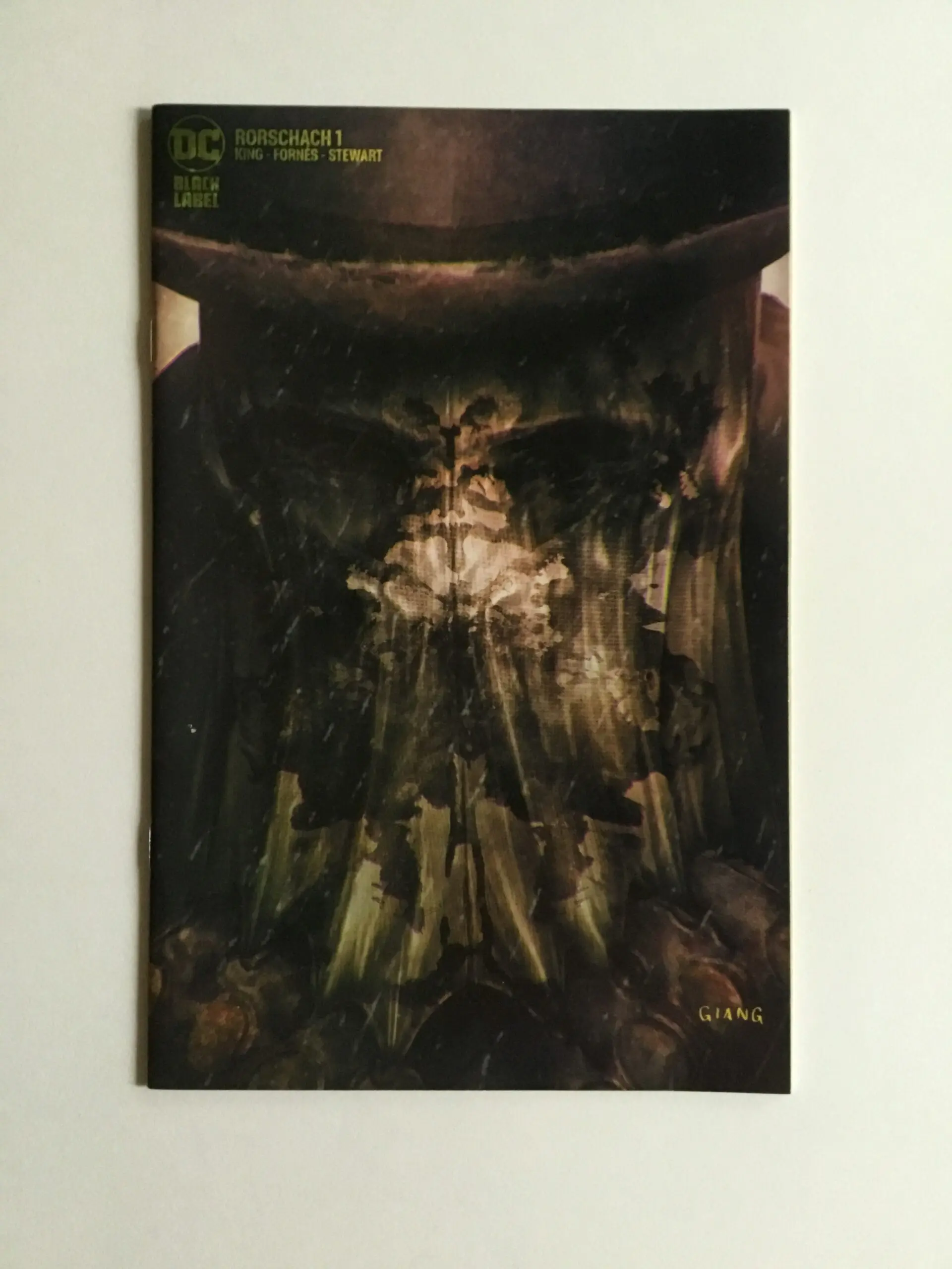 Rorschach #1 (Big Time Collectibles Giang Virgin) John giang Variant