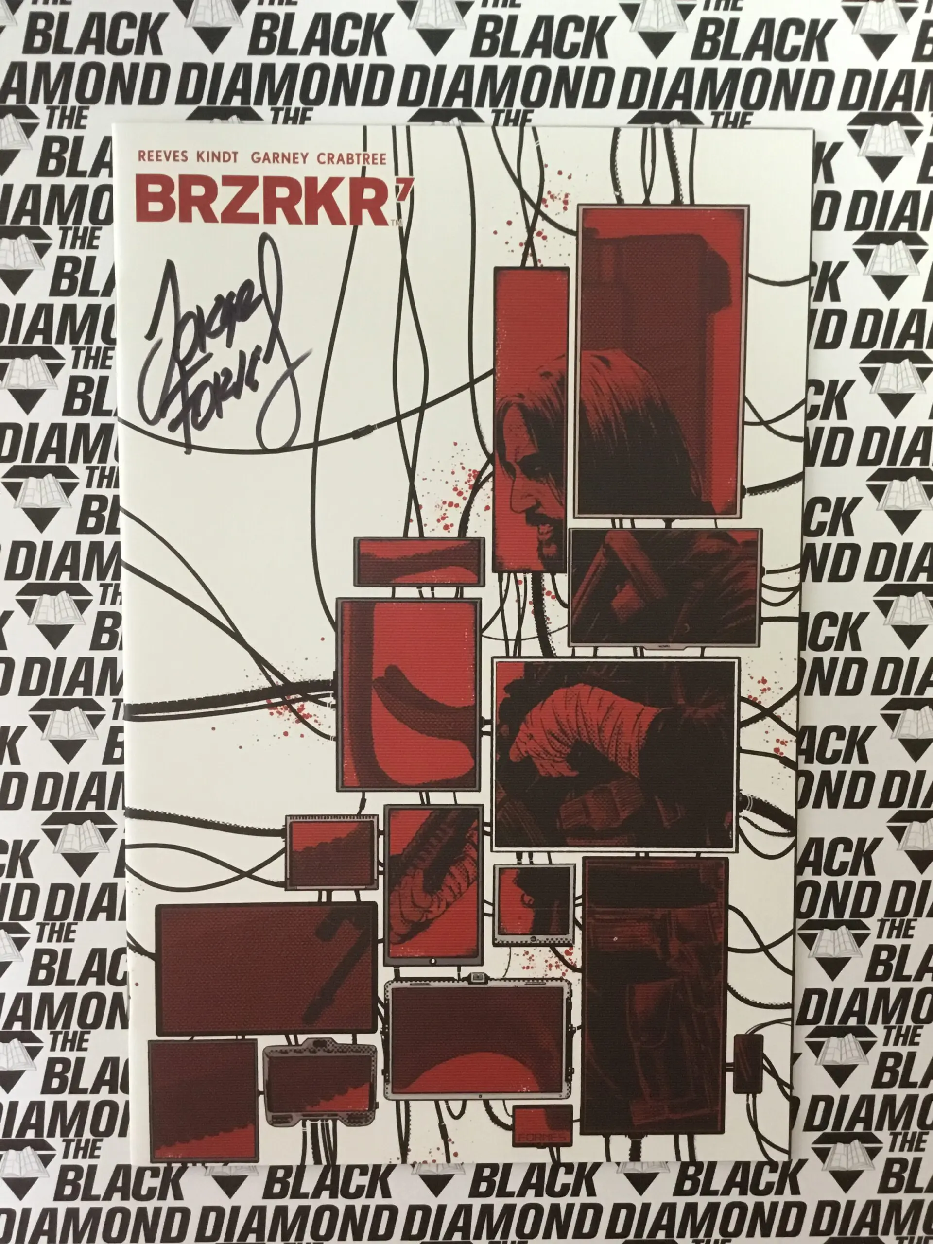 BRZRKR #7 (1:50Jorge Fornes Variant )