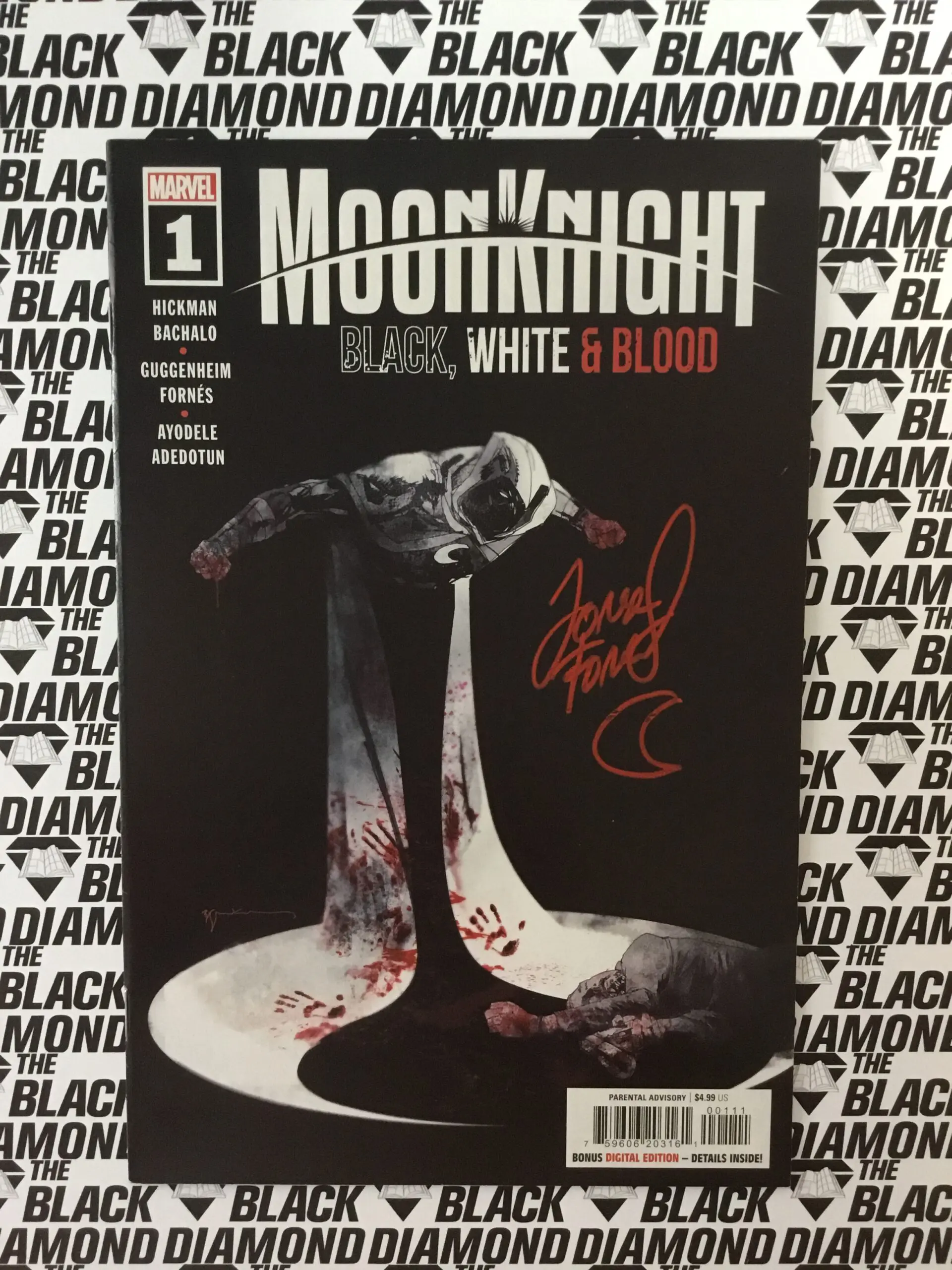 Moon Knight: Black, White & Blood (2022) #1