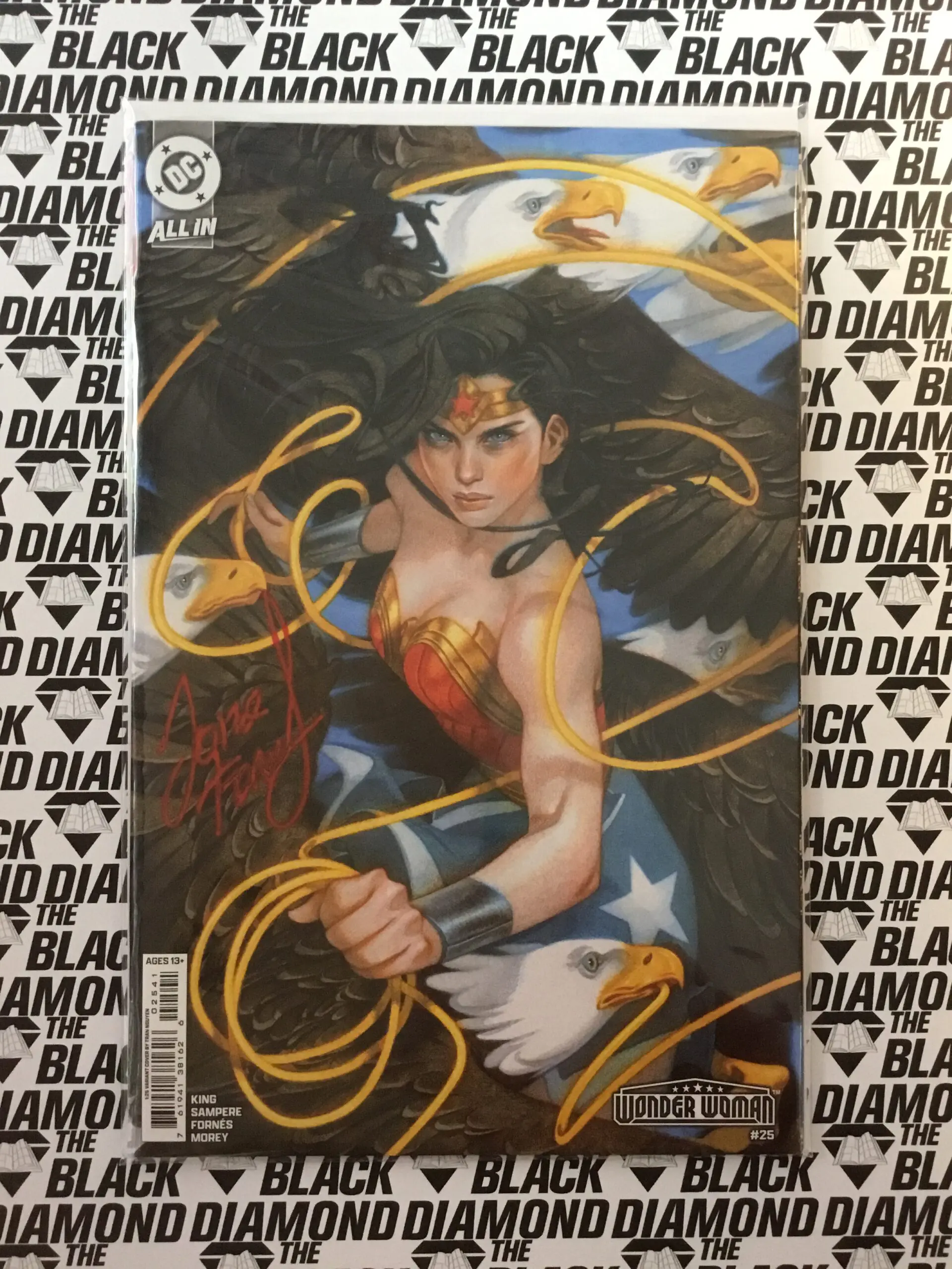 Wonder woman #25 (1:25 Tran Nguyen Variant)