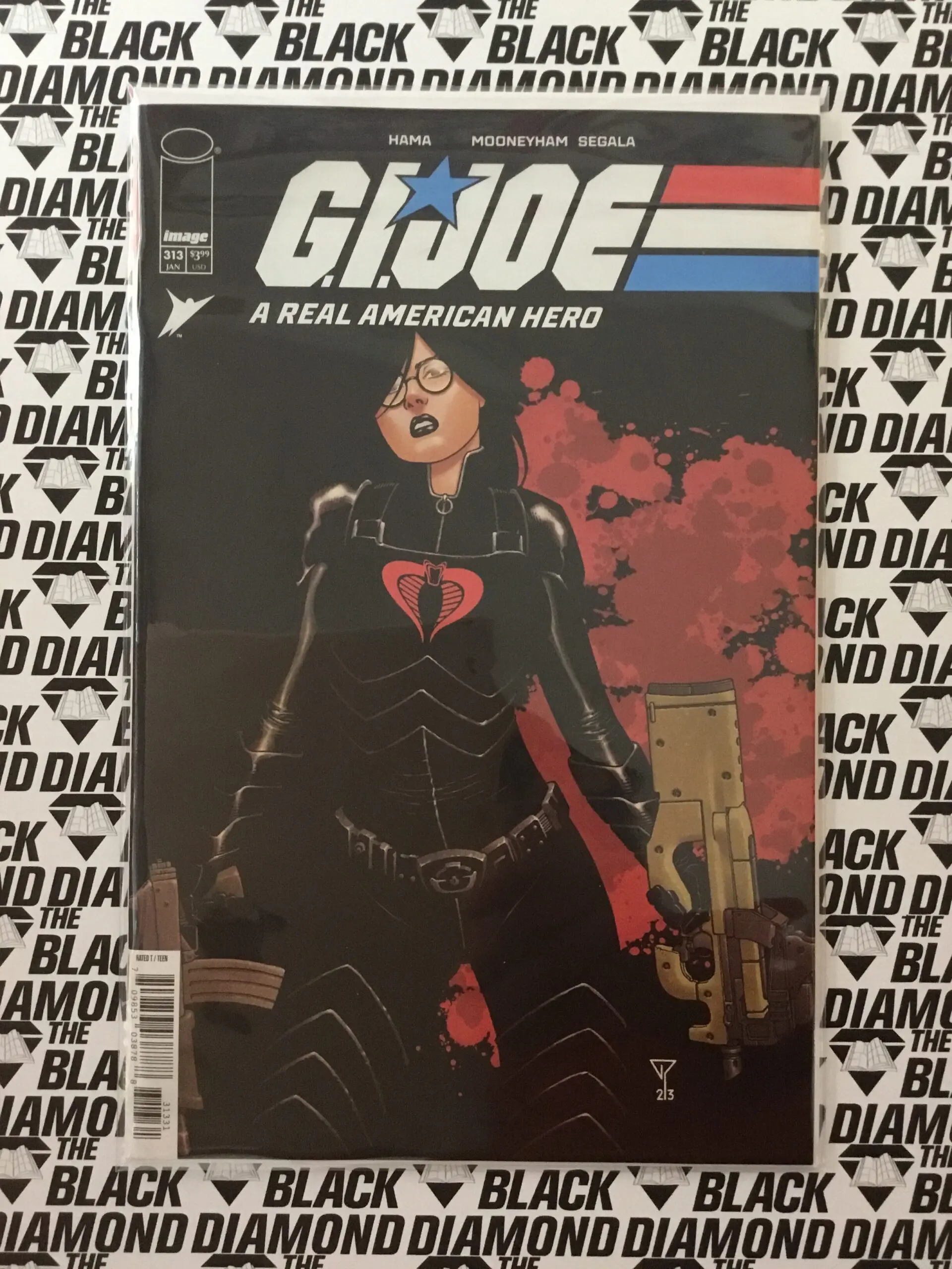 G.I. JOE, A Real American Hero #313 (1:10 Francis Portela Camouflage Variant)