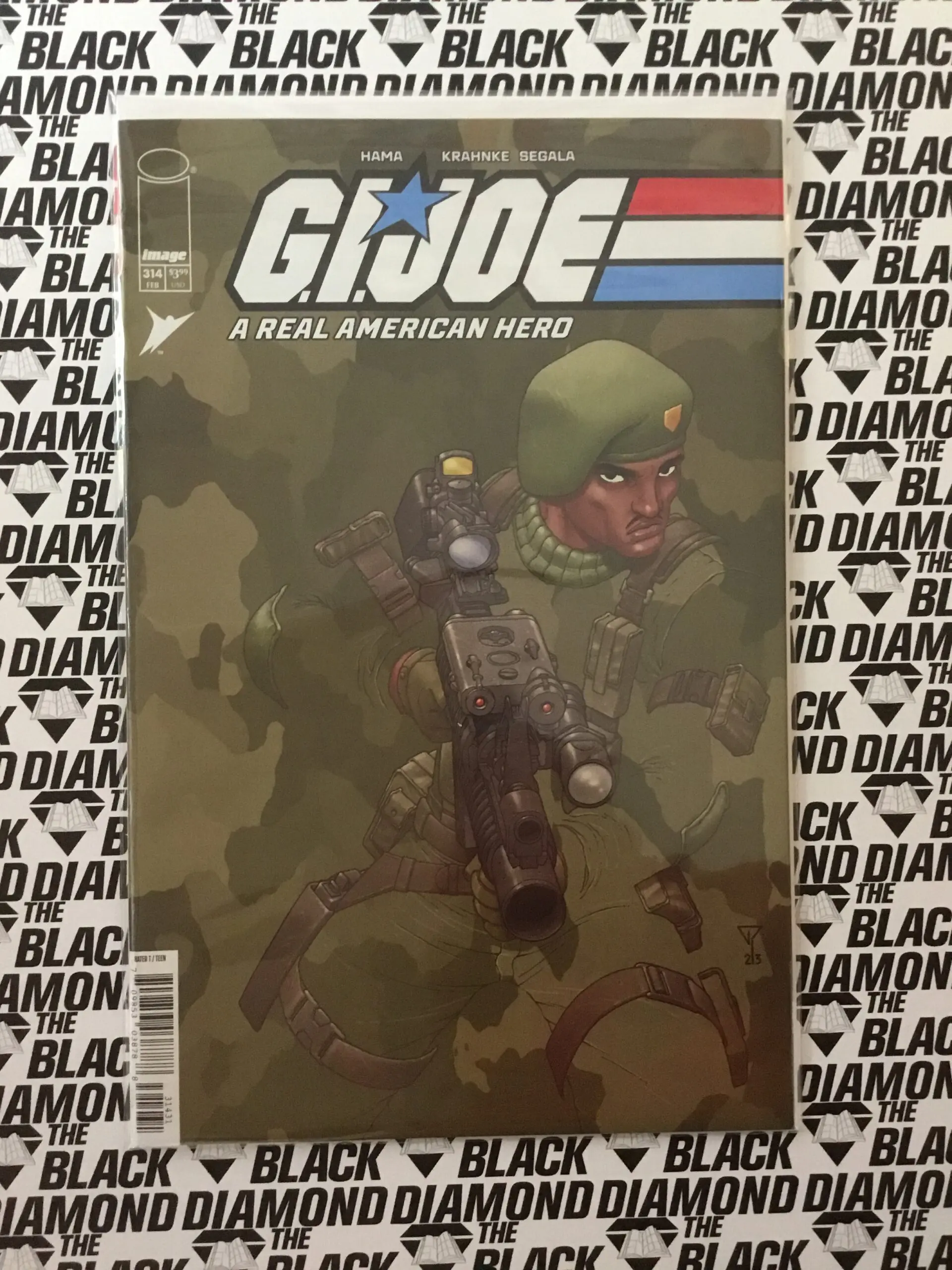 G.I. JOE, A Real American Hero #314 (1:10 Francis Portela Camouflage Variant)