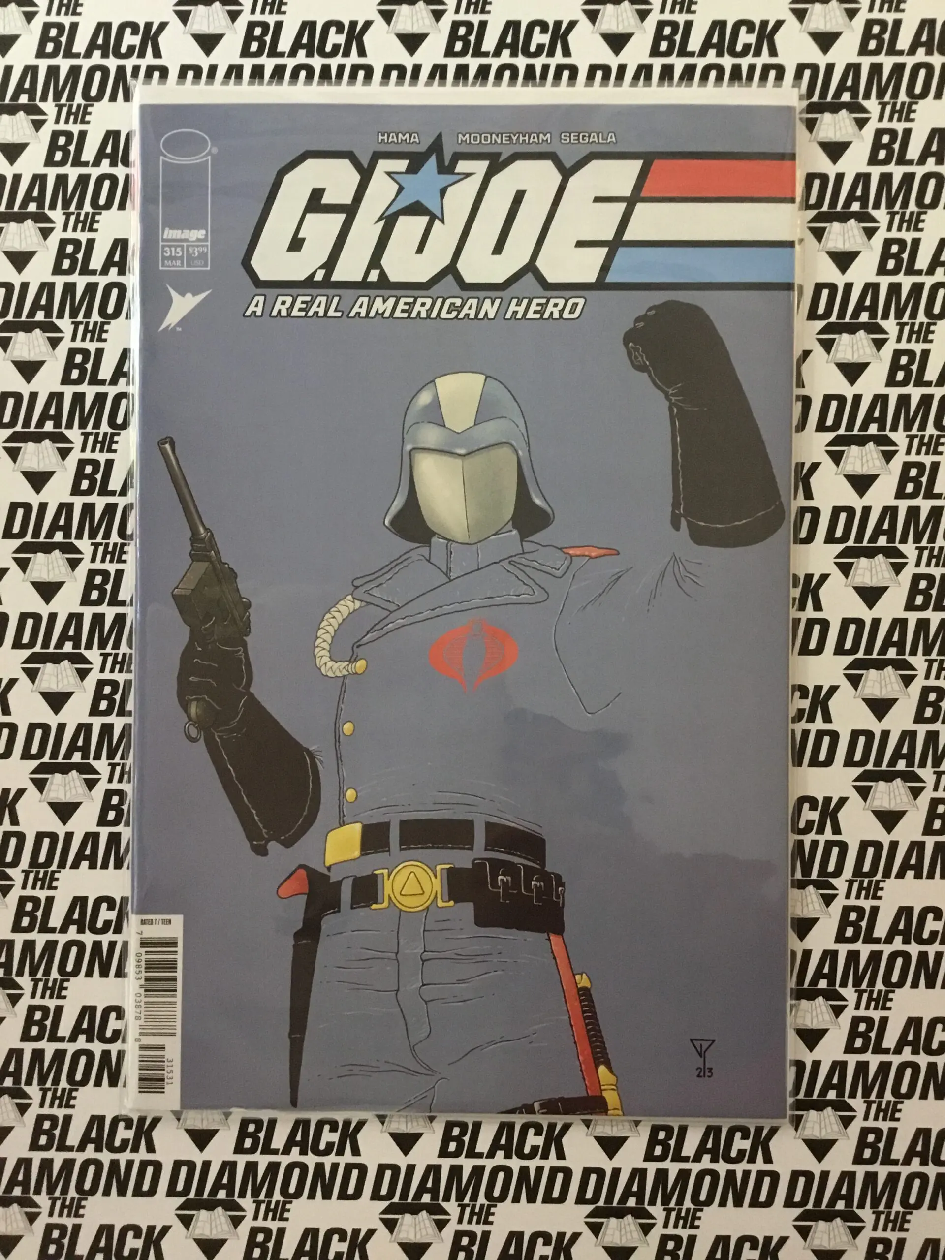 G.I. JOE, A Real American Hero #315 (1:10 Francis Portela Camouflage Variant)
