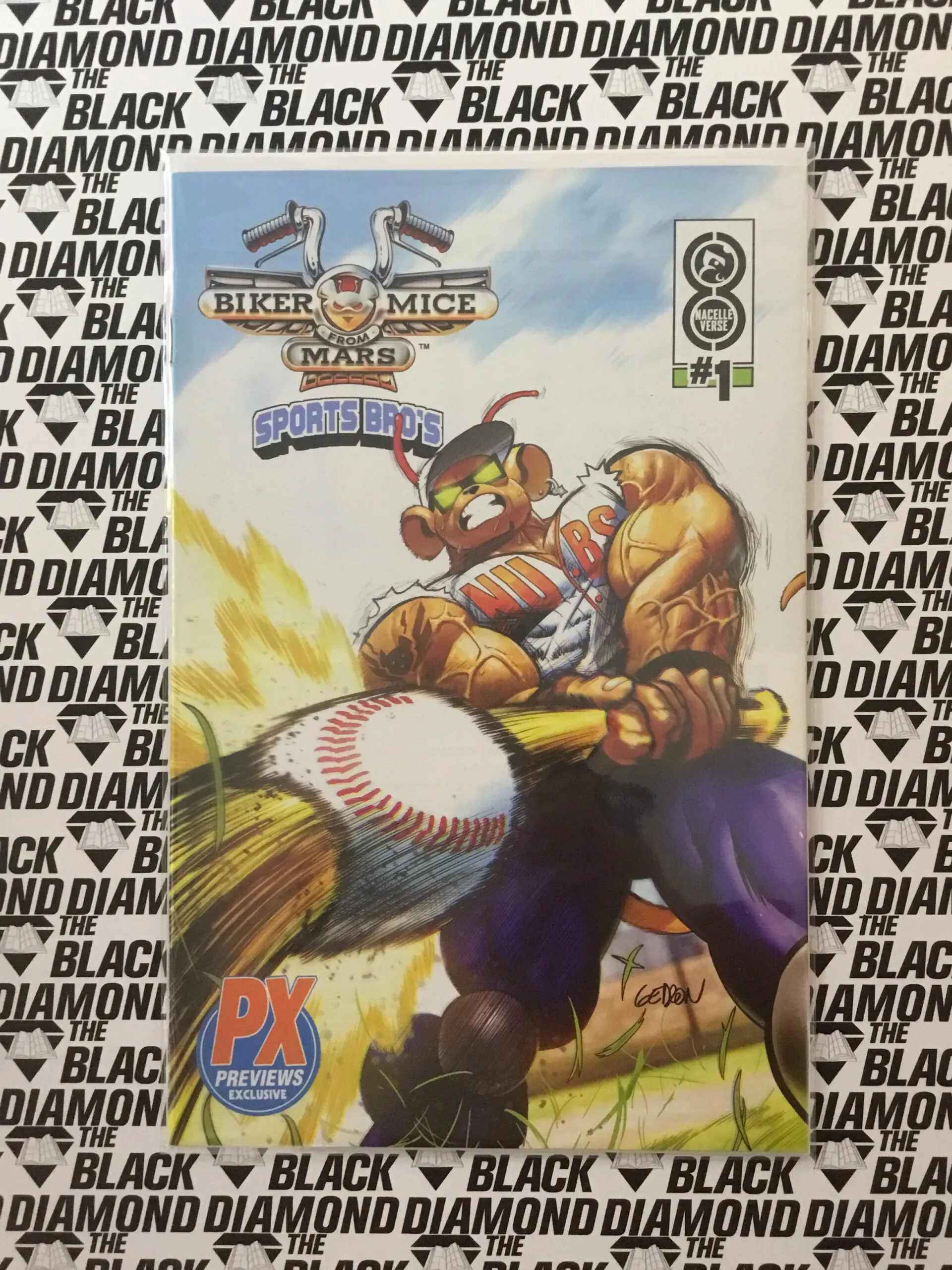 Biker Mice from Mars #1 (Diamond Exclusive Sport’s Bros SDCC 2024 Juan Gedeon Variant)