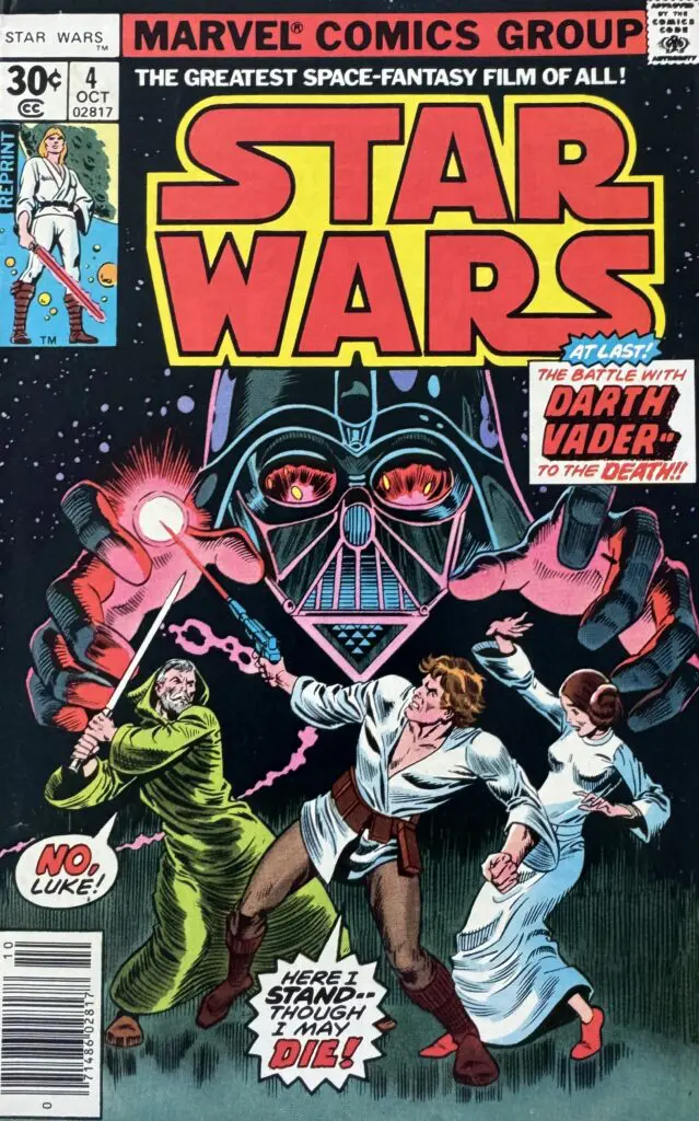 Star Wars #4 reprint 30¢